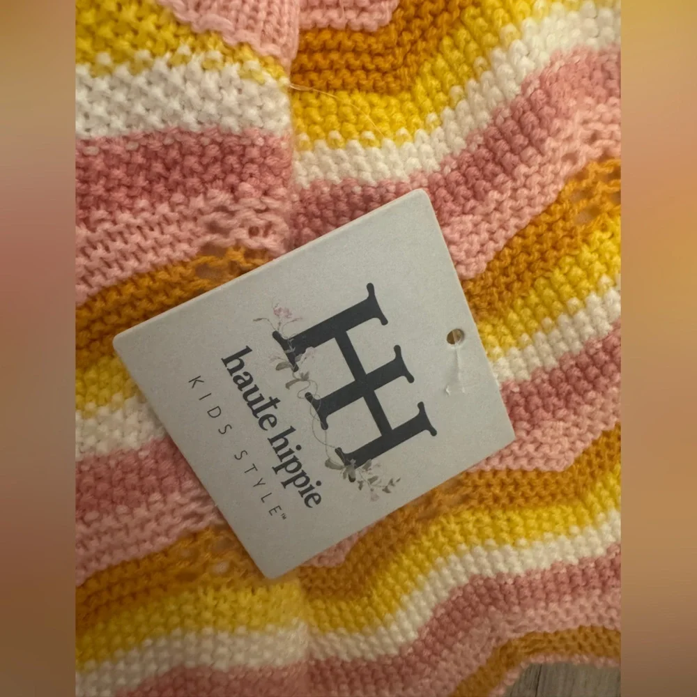 Haute Hippie Pink and Yellow Kids Matching Set